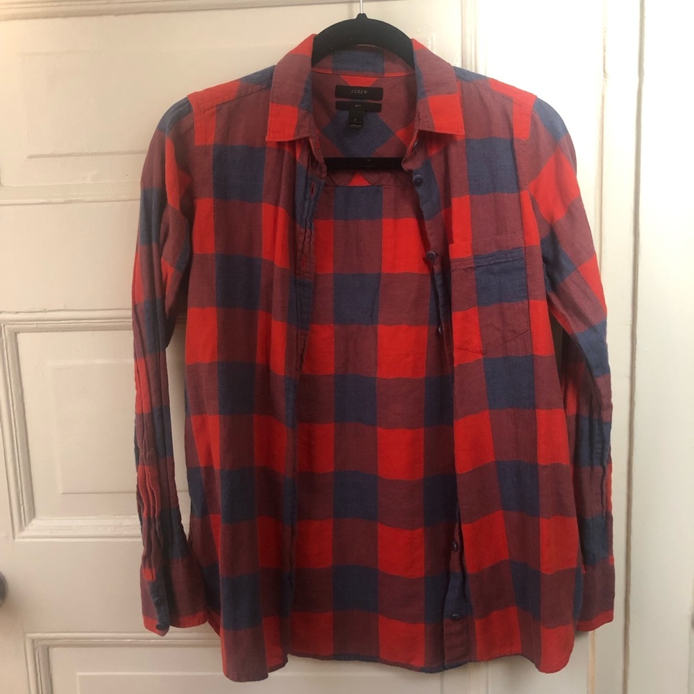 Jcrew plaid shirt